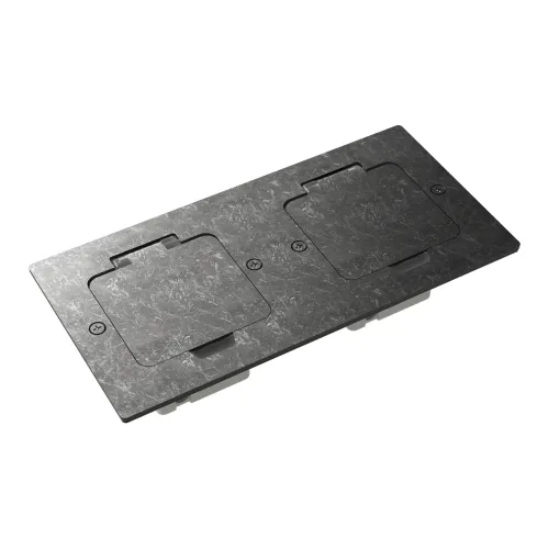 Фото Лючок Surface 4 мод. (2 мод. 45х45 мм.), оцинкованная сталь, IP44