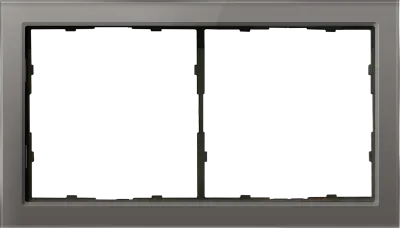 Donel R98 Glass рамка 2-я стекло цвета Сталь, серия DA