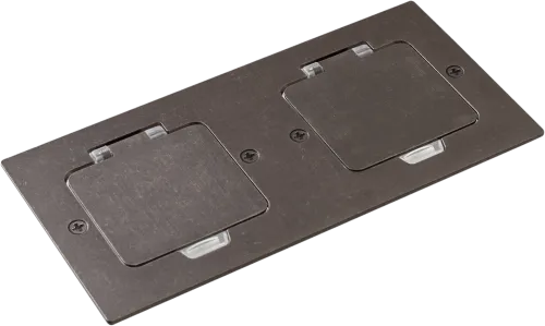 Фото Лючок Surface 4 мод. (2 мод. 45х45 мм.), оцинкованная сталь, IP44