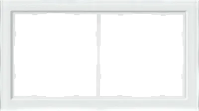 Donel R98 Glass рамка 2-я Белое стекло, серия DA